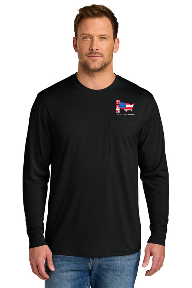 CornerStone® Workwear Pro Long Sleeve Pocket Tee