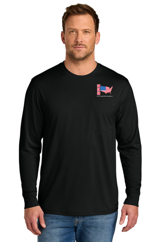 CornerStone® Workwear Pro Long Sleeve Pocket Tee