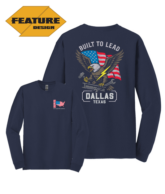 Core Blend Long Sleeve - Built To Lead - CUSTOM
