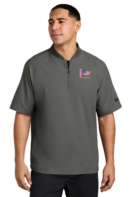 New Era® Cage Short Sleeve 1/4-Zip Jacket