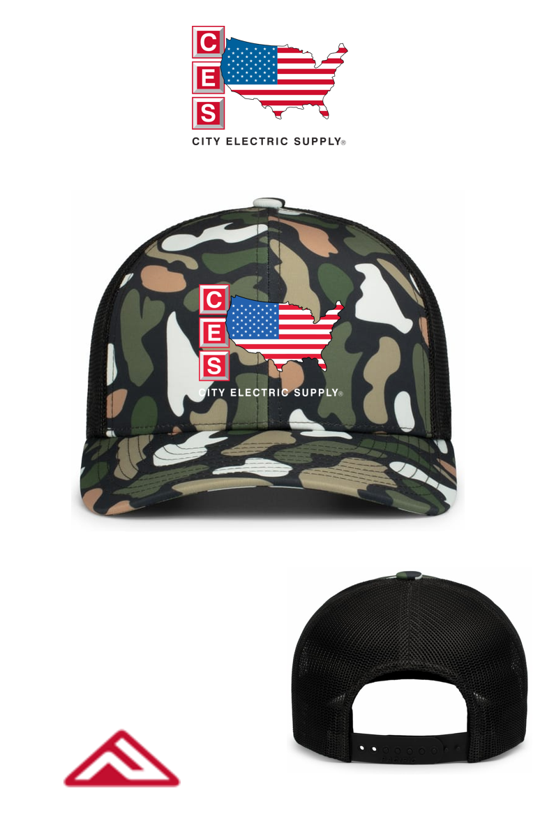 WEEKENDER DUCK CAMO TRUCKER SNAPBACK CAP