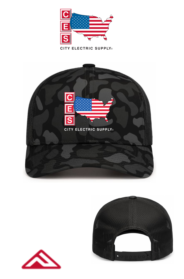 WEEKENDER DUCK CAMO TRUCKER SNAPBACK CAP