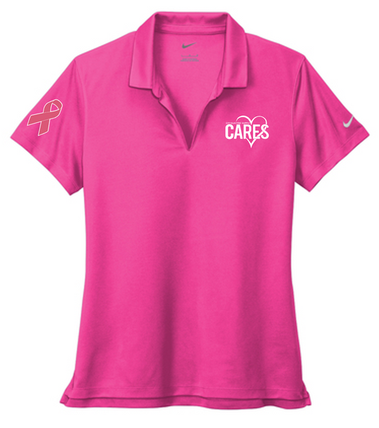 Nike Women's Dri-FIT Micro Pique Polo - Breast Cancer Awareness