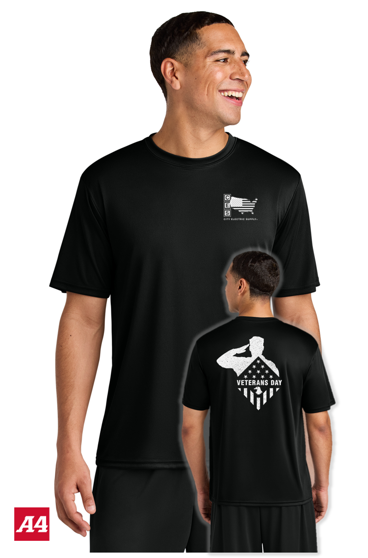 Cooling Performance Short Sleeve Tee - Veterans Day