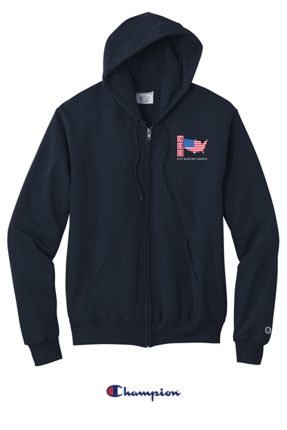 Champion® Powerblend® Full-Zip Hoodie