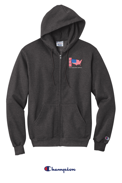 Champion® Powerblend® Full-Zip Hoodie