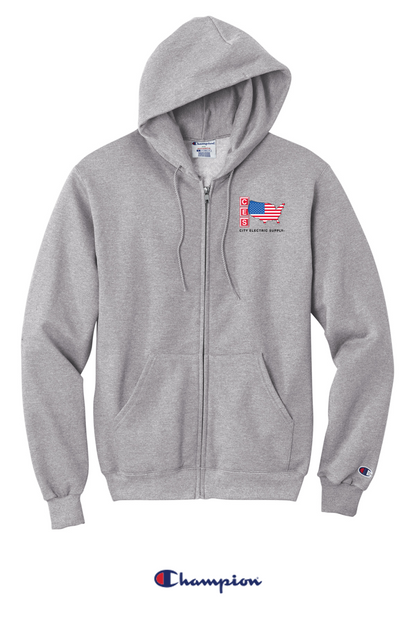 Champion® Powerblend® Full-Zip Hoodie