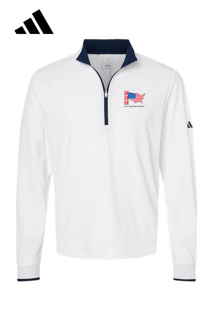 Adidas Men's Performance Lightweight Quarter-Zip Pullover