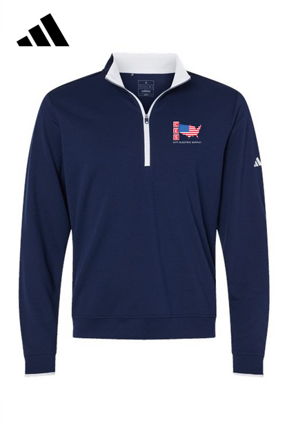 Adidas Men's Performance Lightweight Quarter-Zip Pullover