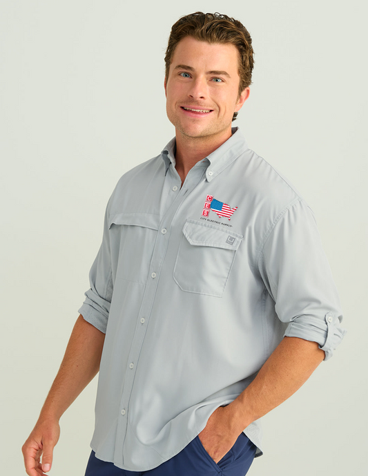 HUK Tide Point Long Sleeve Shirt