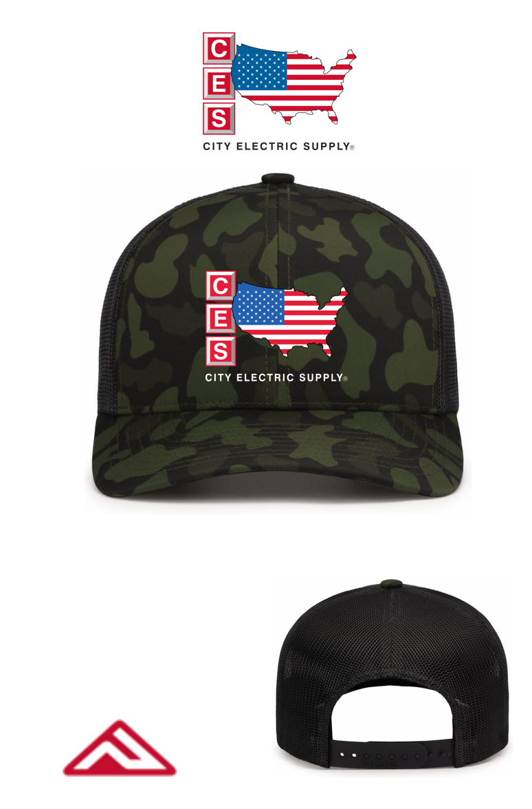 WEEKENDER DUCK CAMO TRUCKER SNAPBACK CAP