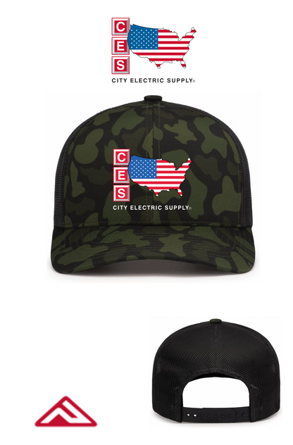 WEEKENDER DUCK CAMO TRUCKER SNAPBACK CAP
