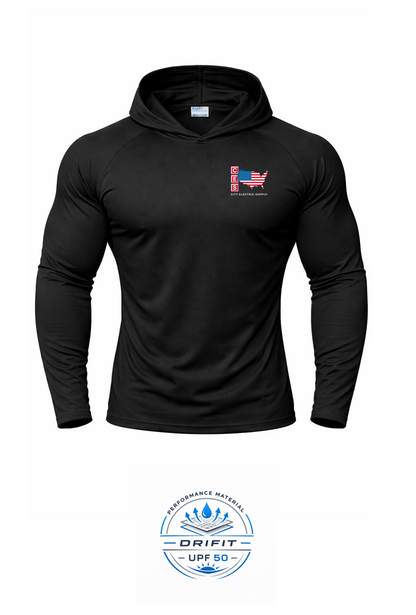 Port & Co™ Performance Pullover Hooded UPF50 Tee