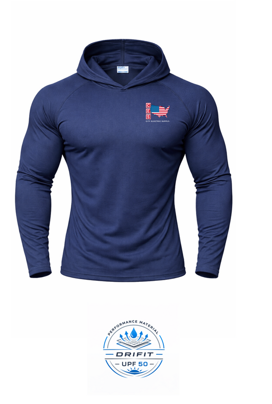 Port & Co™ Performance Pullover Hooded UPF50 Tee
