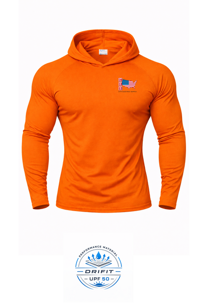 Port & Co™ Performance Pullover Hooded UPF50 Tee