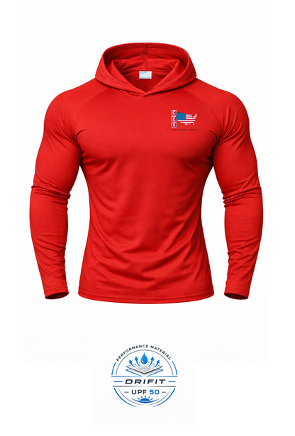 Port & Co™ Performance Pullover Hooded UPF50 Tee