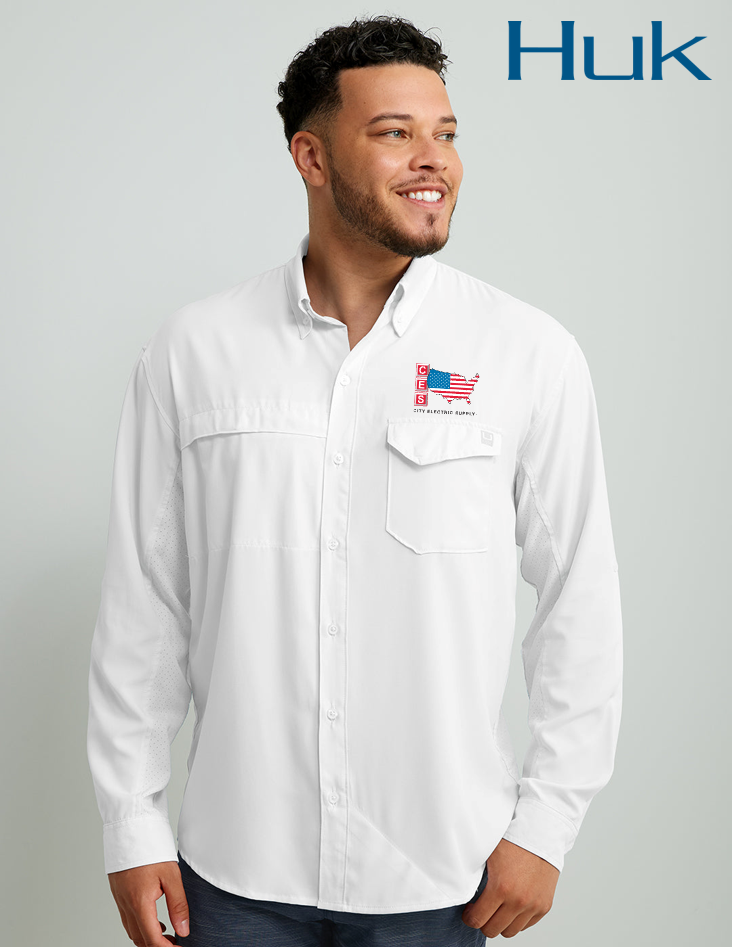 HUK Tide Point Long Sleeve Shirt