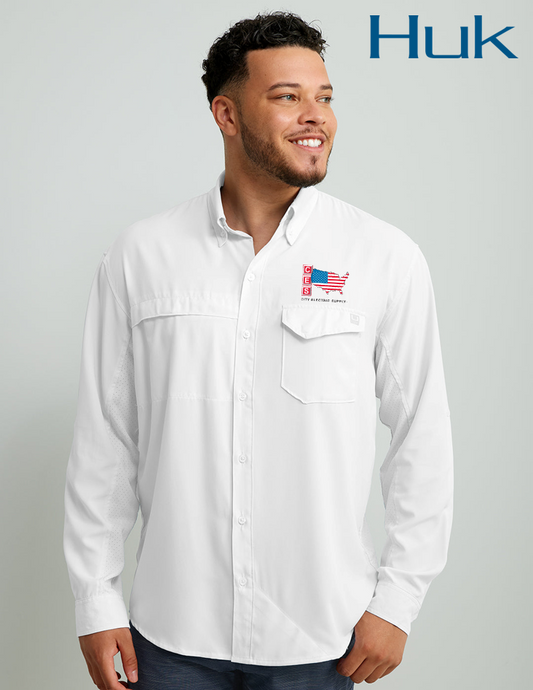 HUK Tide Point Long Sleeve Shirt