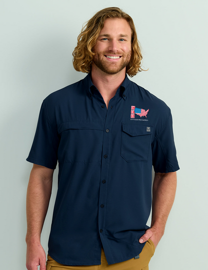 HUK Tide Point Short Sleeve Shirt