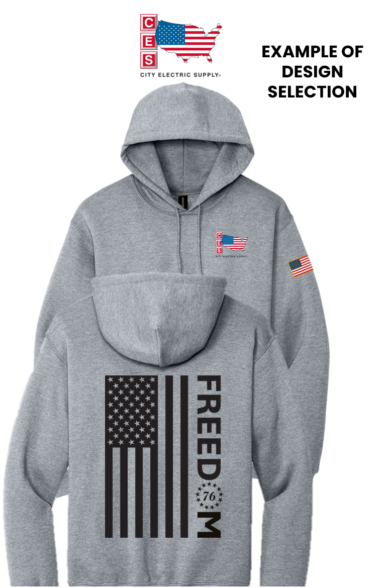 Core Fleece Pullover Hooded Sweatshirt - America 250