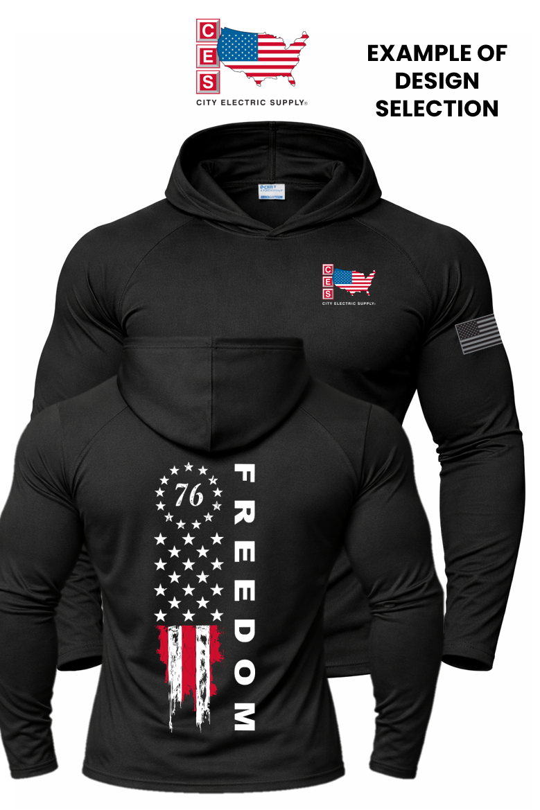 Performance Pullover Hooded Tee - America 250