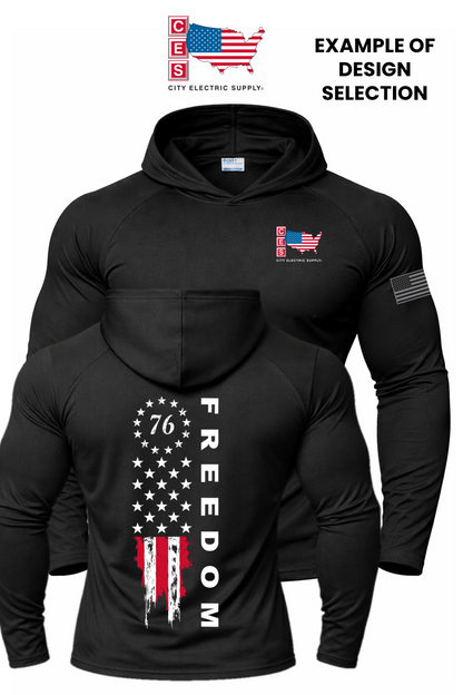 Performance Pullover Hooded Tee - America 250