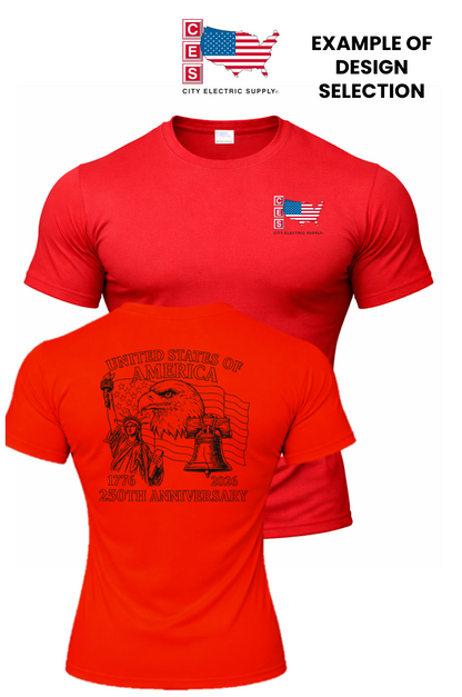 Performance Pullover Tee - America 250
