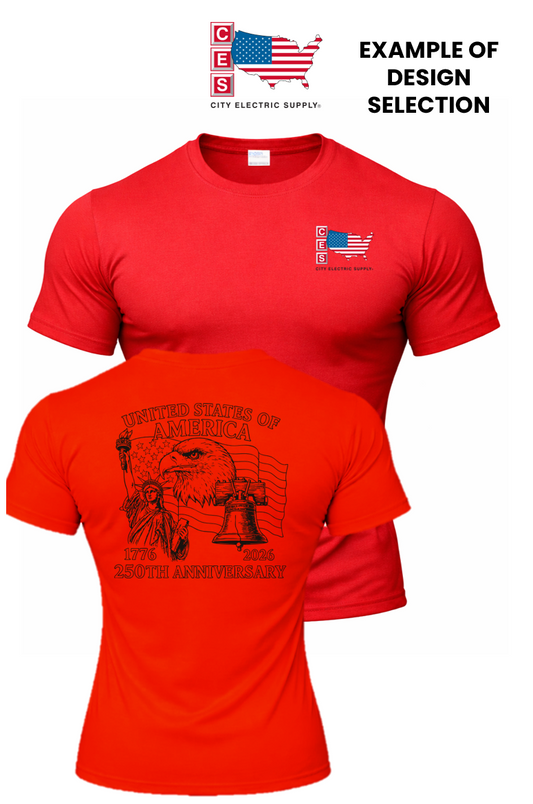 Performance Pullover Tee - America 250