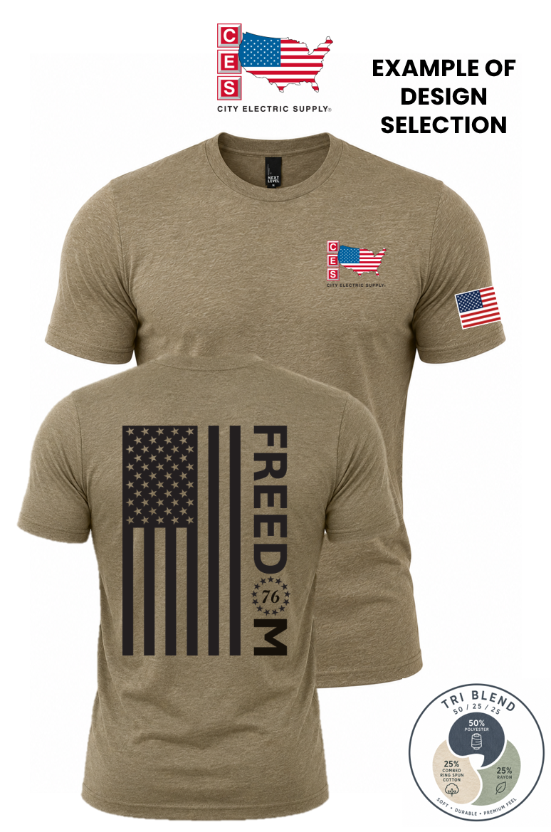 District® Perfect Tri Blend® Tee - America 250