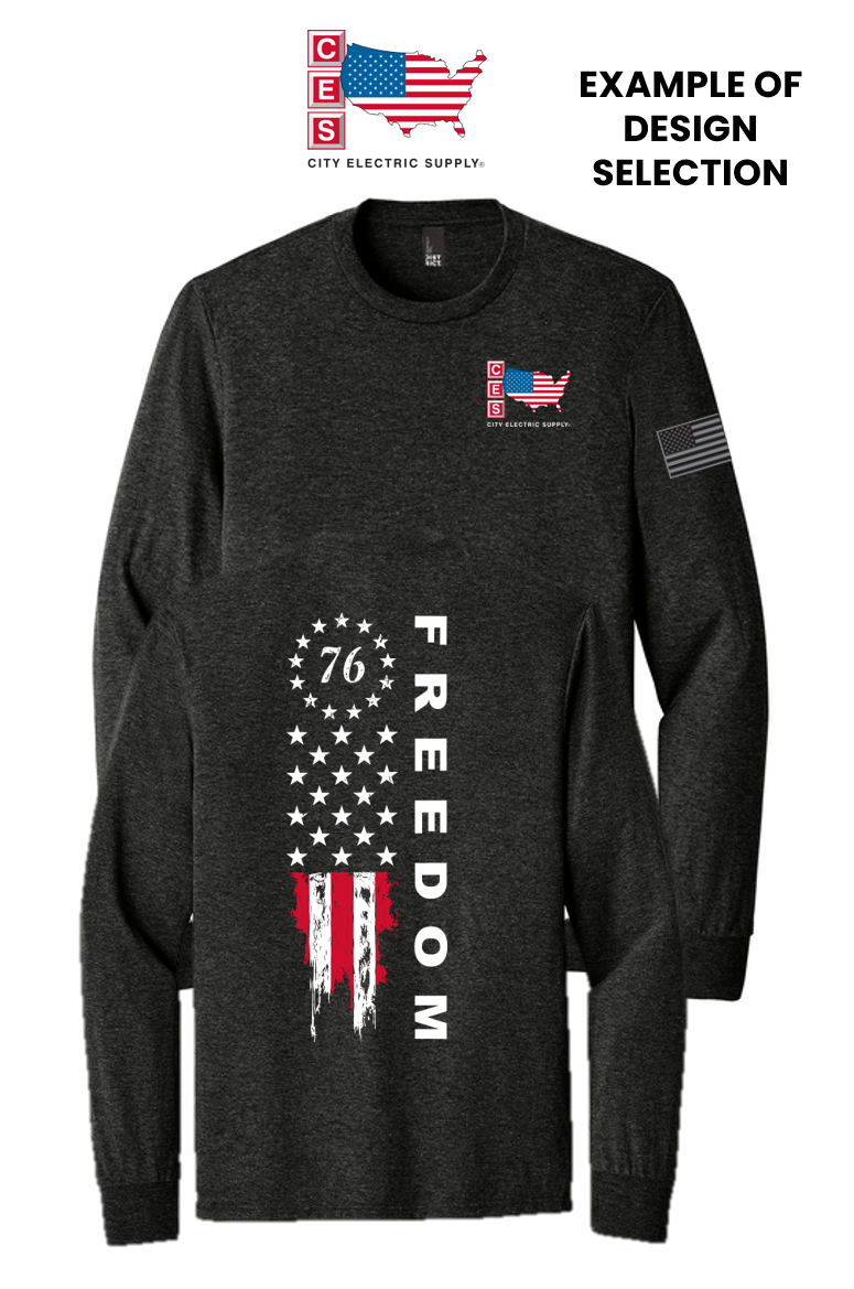 District® Perfect Tri® Long Sleeve Tee - America 250