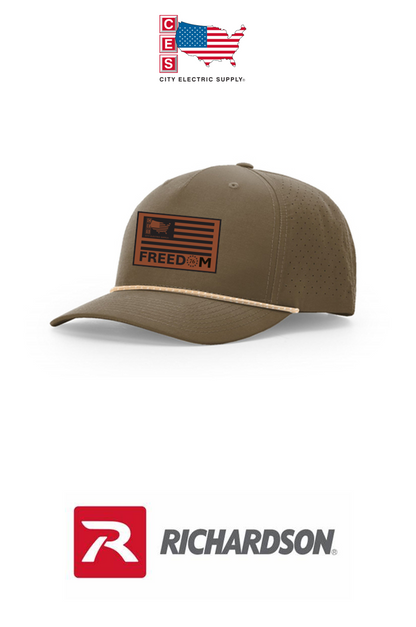 Richardson 355 | Laser Perf Performance Rope Cap - America 250