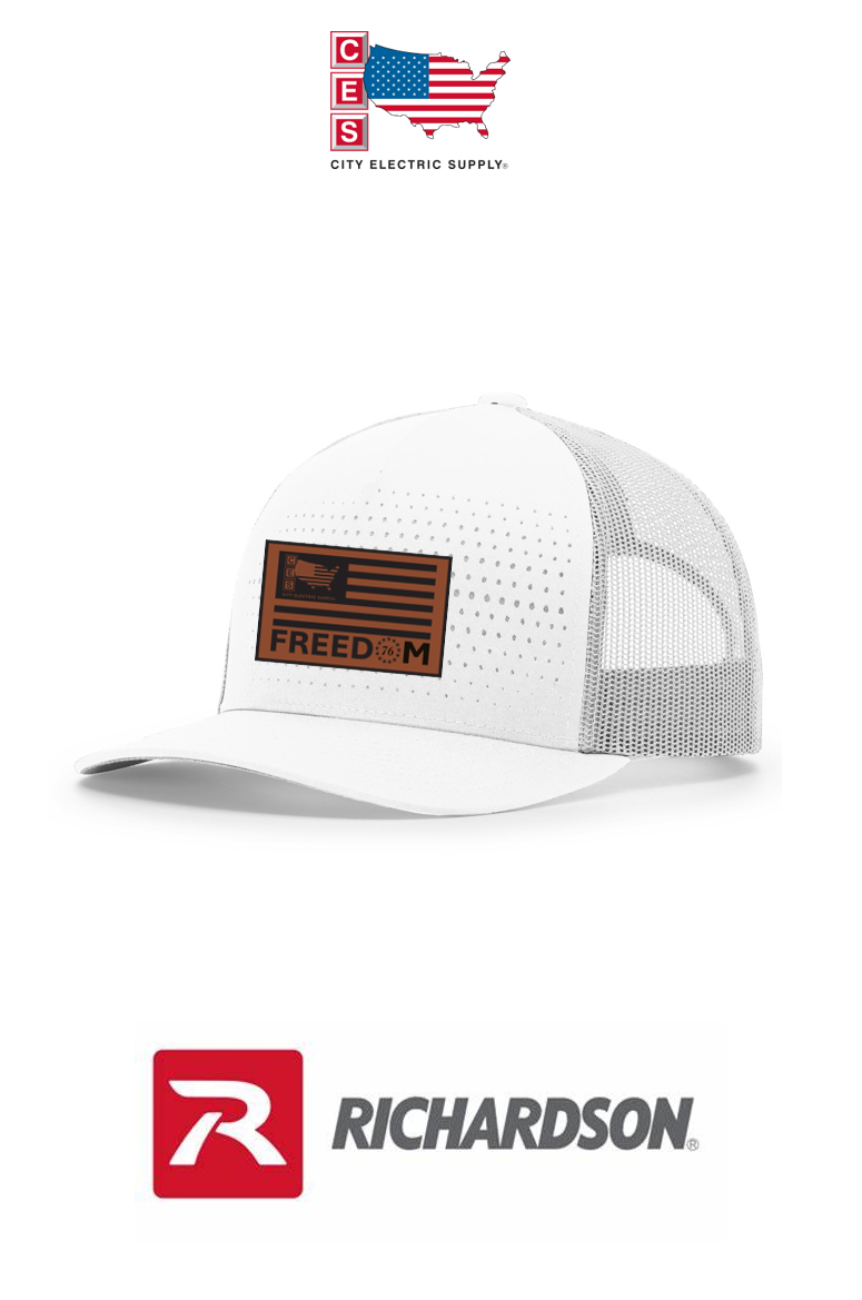 Richardson 163 | LASER CUT FIVE PANEL TRUCKER- America 250