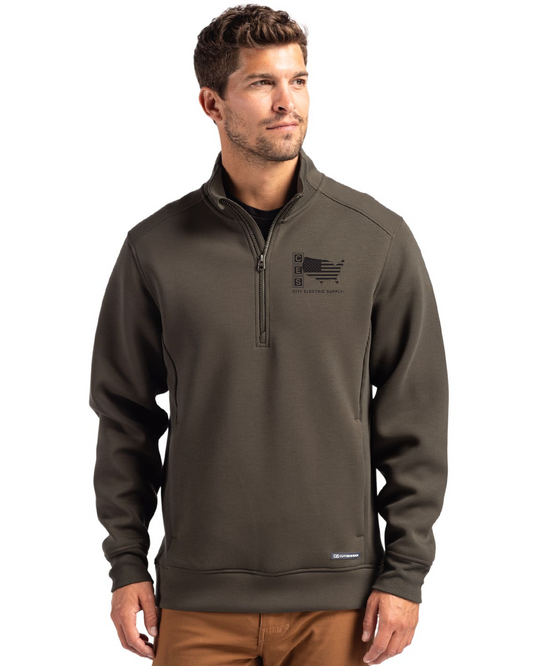 Roam Eco Recycled Quarter Zip Mens Pullover