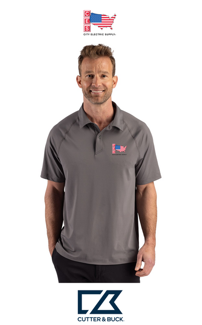Cutter & Buck Prospect Recycled Featherlight Stretch Mens Sport Polo