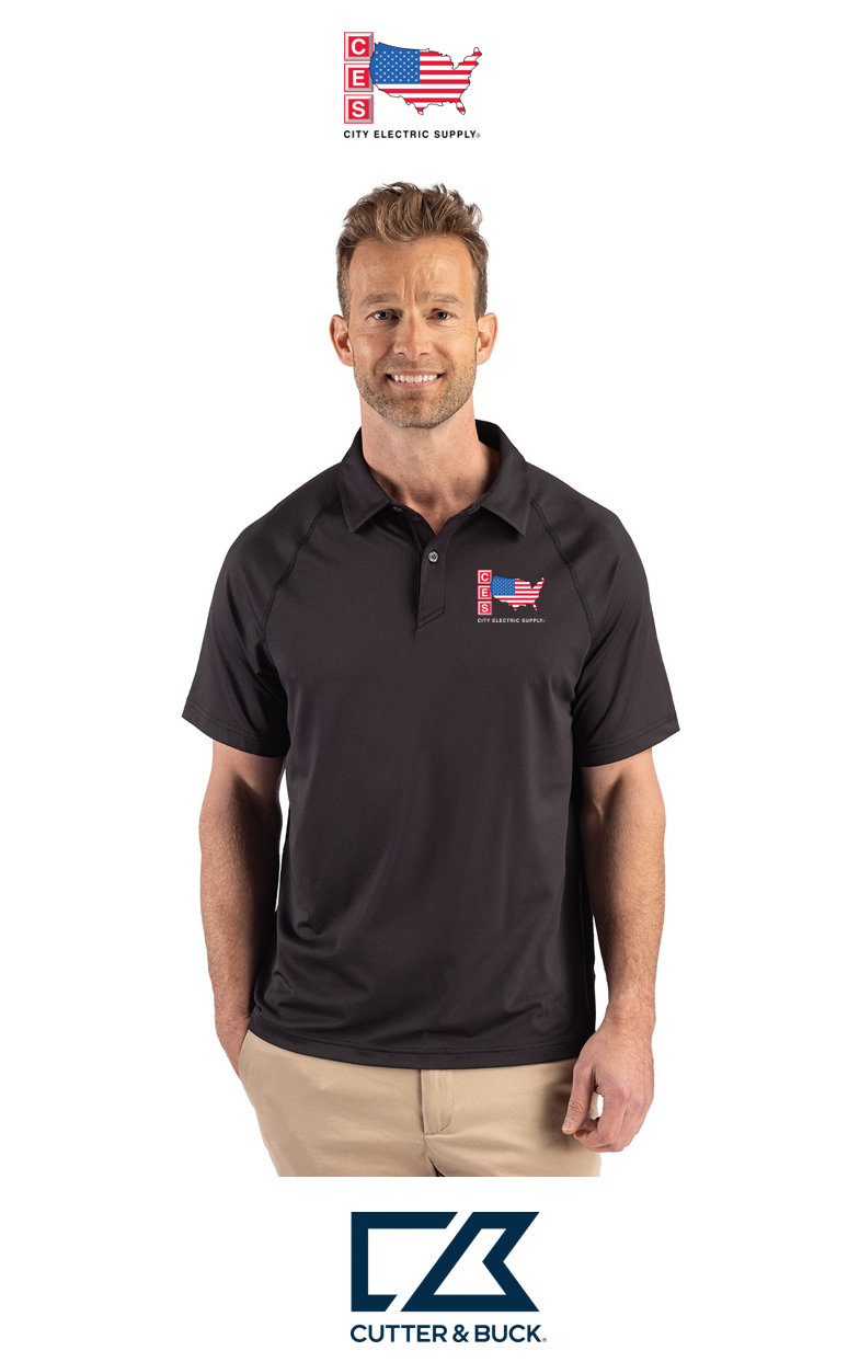 Cutter & Buck Prospect Recycled Featherlight Stretch Mens Sport Polo