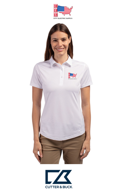 Cutter & Buck Prospect Recycled Featherlight Stretch Womens Polo