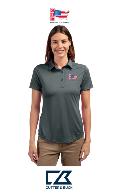 Cutter & Buck Prospect Recycled Featherlight Stretch Womens Polo