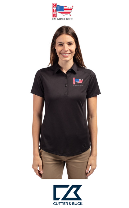 Cutter & Buck Prospect Recycled Featherlight Stretch Womens Polo