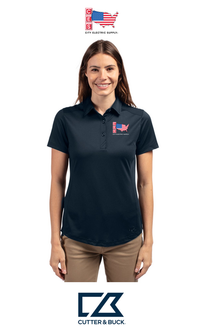 Cutter & Buck Prospect Recycled Featherlight Stretch Womens Polo