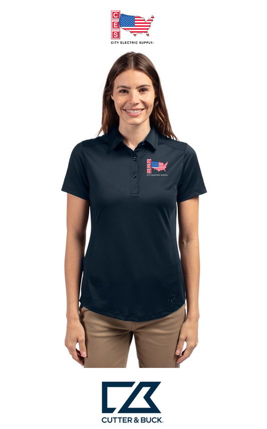 Cutter & Buck Prospect Recycled Featherlight Stretch Womens Polo