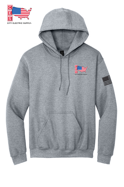 Hooded Sweatshirt - CAMO FLAG - CUSTOM