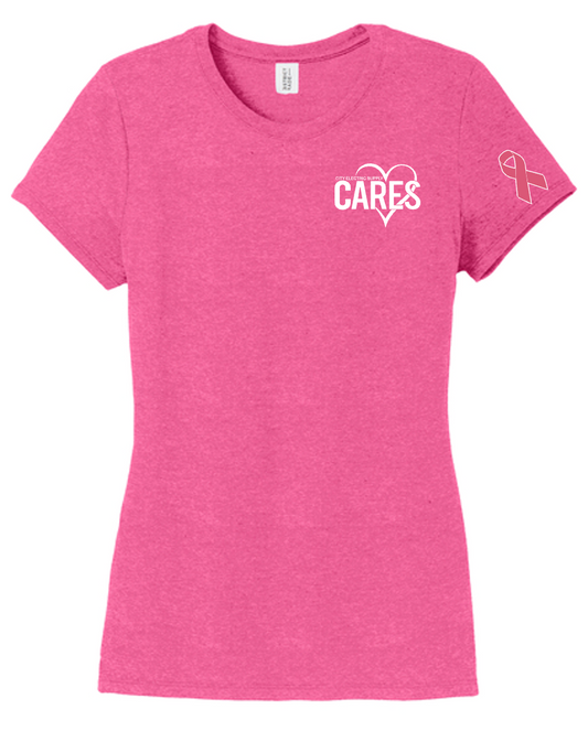 Women’s Perfect Triblend Blend Tee - Breast Cancer Awareness