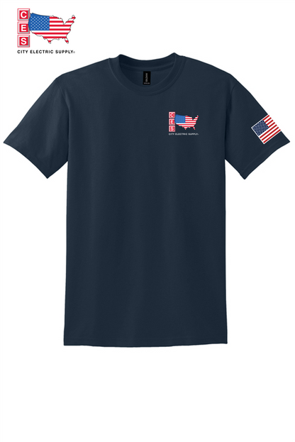 Core Blend Tee - CAMO FLAG - CUSTOM