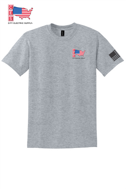 Core Blend Tee - CAMO FLAG - CUSTOM