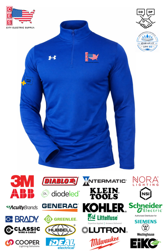 Under Armour Mens Team Tech™ Quarter-Zip Pullover - Co-op