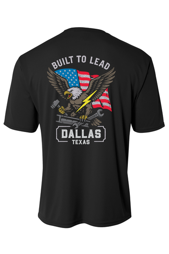 Cooling Performance Short Sleeve Tee - Built To Lead - CUSTOM