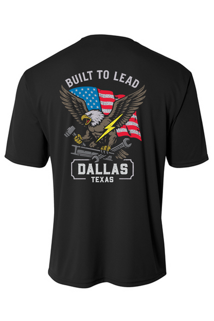 Cooling Performance Short Sleeve Tee - Built To Lead - CUSTOM