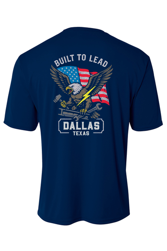 Cooling Performance Short Sleeve Tee - Built To Lead - CUSTOM