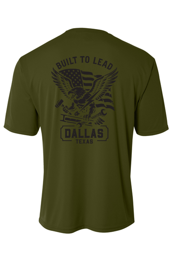 Cooling Performance Short Sleeve Tee - Built To Lead - CUSTOM
