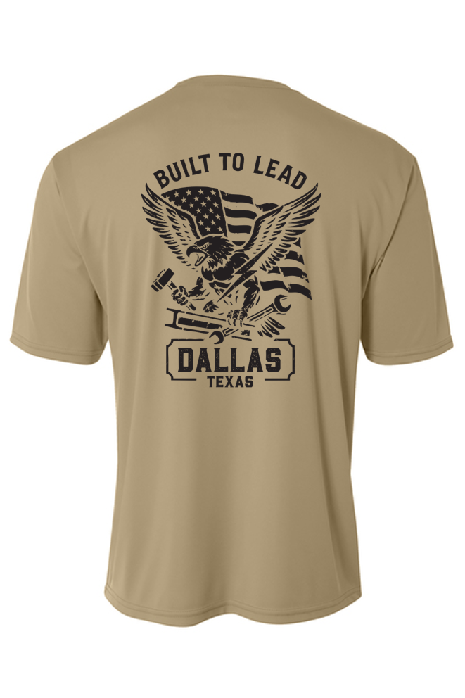 Cooling Performance Short Sleeve Tee - Built To Lead - CUSTOM
